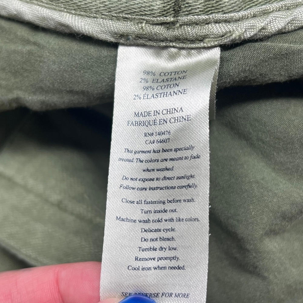 Faherty Savannah Green Utility Jacket, large - Picture 6 of 8